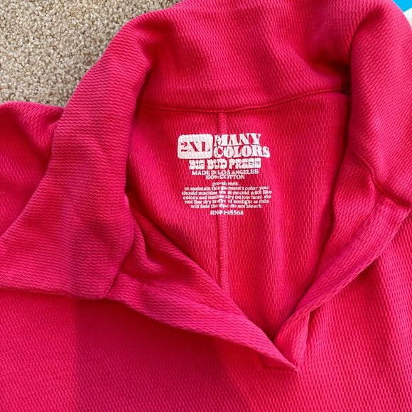 Short Sleeve Big Bud Press BBP Fisherman Polo NWOT Plus Size 2X - Picture 4 of 4